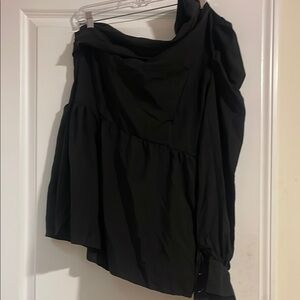 Chic Black Off-Shoulder Top